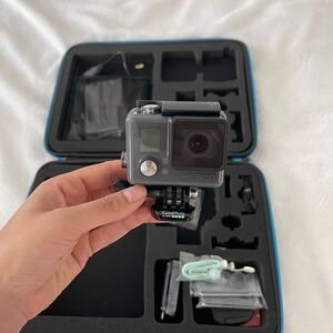 GoPro Camera HERO+ with Go Pro Smart Remote Control and Storage Case.